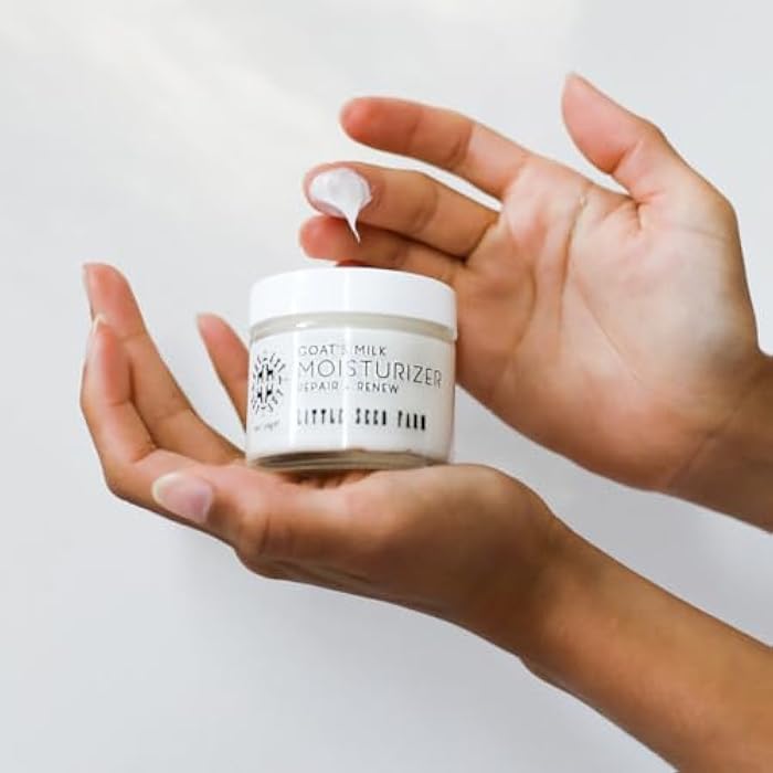 Little Seed Farm Goat's Milk Face Moisturizer - All Natural, Organic Moisturizer Face Cream - 2.0 Ounce - Image 4