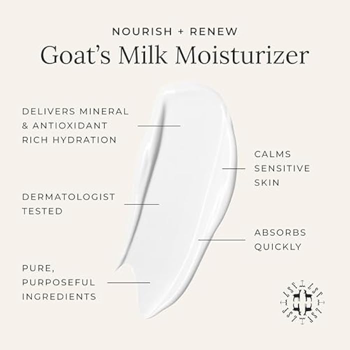 Little Seed Farm Goat's Milk Face Moisturizer - All Natural, Organic Moisturizer Face Cream - 2.0 Ounce - Image 2