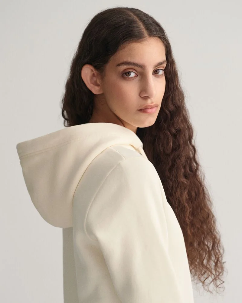 GANT Gant Regular Tonal Shield Hoodie