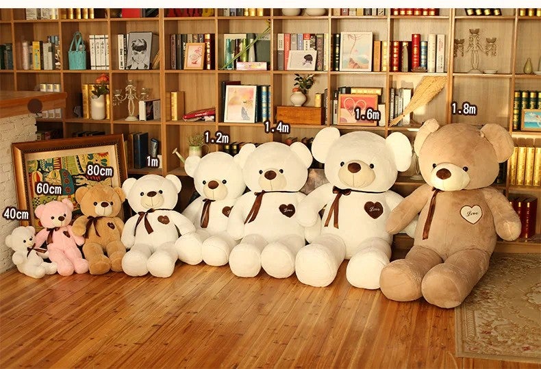 Y&D rs  Giant Teddy Bear Kids Companion Toys Large Size 200cm Stuffed Bear Soft Big Hugging Bear Plush Toys - Image 1