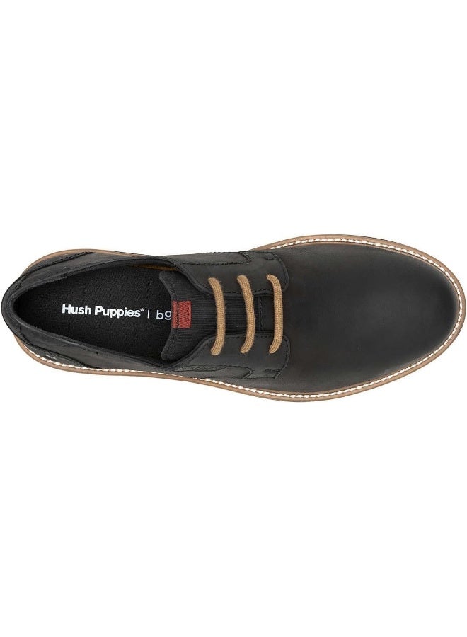 Hush Puppies أحذية هاش باي براون جلدية سهلة الارتداء - Image 5