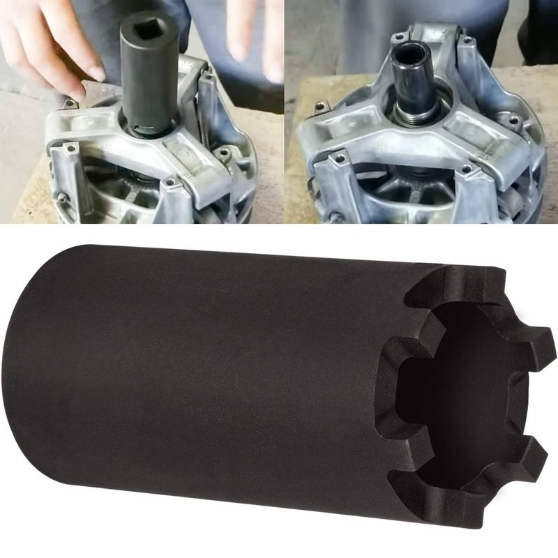 Clutch Spider Nut Socket Tool For Polaris 900 1000 XP RZR Ranger Ranger Crew General ACE EPS EFI UTVs Clutch Spider Jam Nut Removal Installer