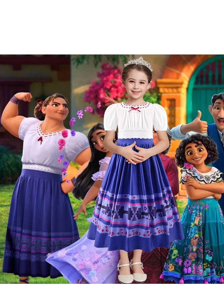 general Princess Dress Girls Birthday Party Costume Cosplay Little Girls Dress Up - Image 5