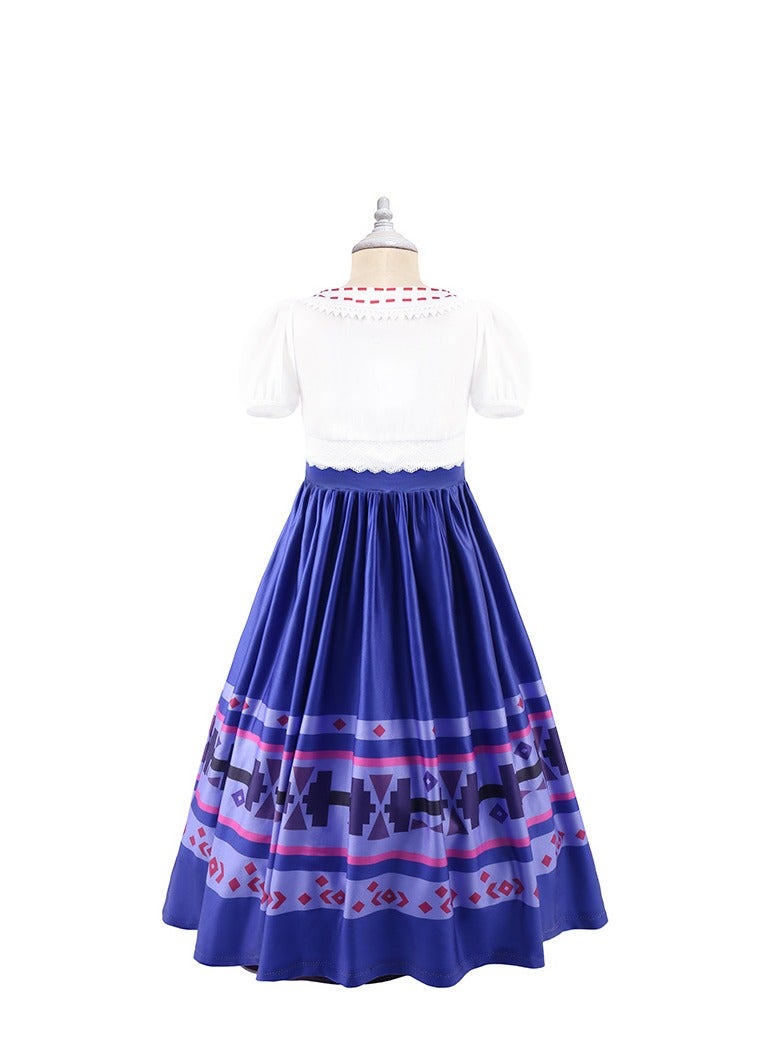 general Princess Dress Girls Birthday Party Costume Cosplay Little Girls Dress Up - Image 4