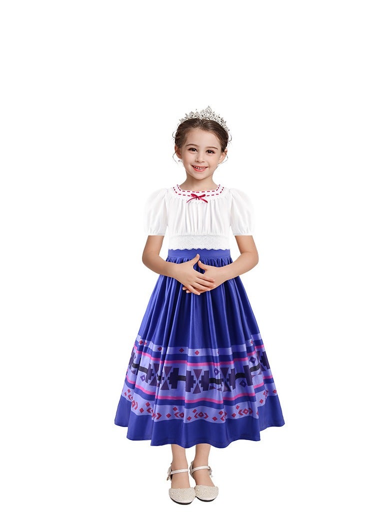 general Princess Dress Girls Birthday Party Costume Cosplay Little Girls Dress Up - Image 2