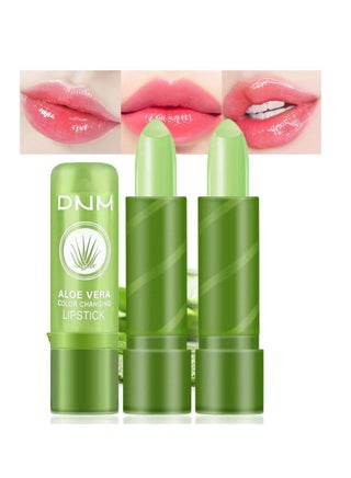 BINGBRUSH 2 Pcs Aloe Vera Color Changing Lipstick Queen,Long Lasting Lip Care Nutritious Plumper Lip Balm Moisturizer Magic PH Temperature Color Change Lip Gloss Makeup Set for Women - pzsku/Z4EA5845B88E6D9658188Z/45/_/1722527641/680ad4ae-8aa0-456c-a9a9-3cbca0ee4ae0