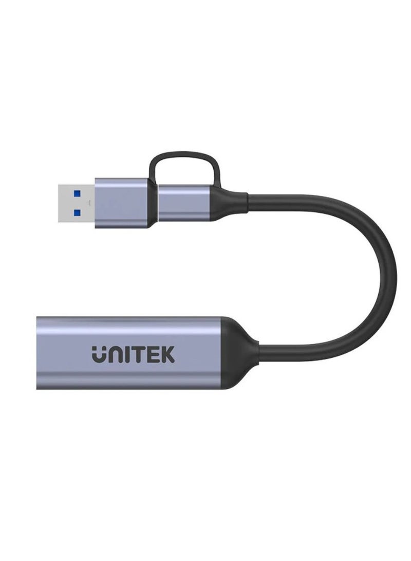 UNITEK HDMI to USB-C/USB-A Video Capture Card – 4K UHD HDMI Input, 1080p Output, Compatible with Windows, macOS, and Linux, for Game Streaming, Video Conferencing, and Content Creation - Image 3