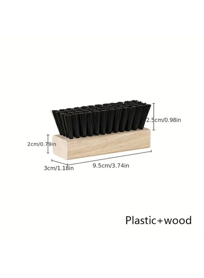 Multifunctional Laundry And Shoe Cleaning Brush Set With Ergonomic Handle Black - Image 1