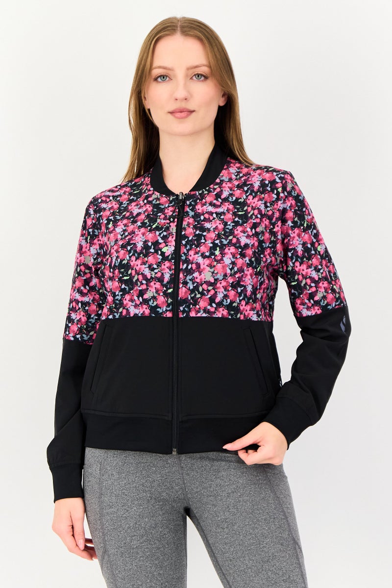 SKECHERS Women Sportswear Fit Reversible Track Jacket, Multicolor - Image 1