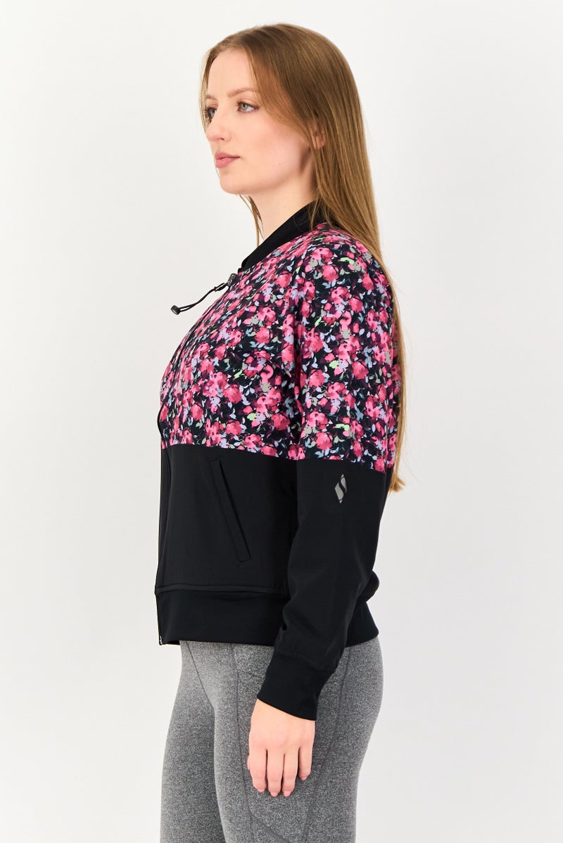 SKECHERS Women Sportswear Fit Reversible Track Jacket, Multicolor - Image 3