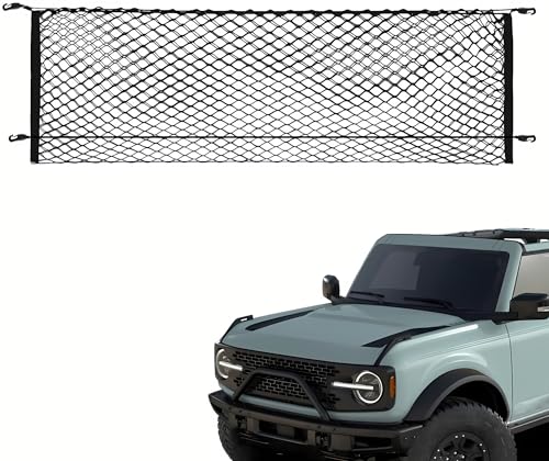 Leezhen Trunk Cargo Net Compatible with Ford Bronco Sport 2021 2022 2023 2024 2025 - Image 1