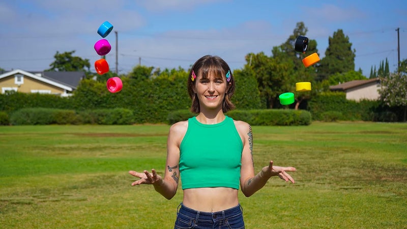 Riedell Zen Wheels - Quad Roller Skate Wheels - 4 Pack of 32mm x 62mm 85A Wheels - Image 5