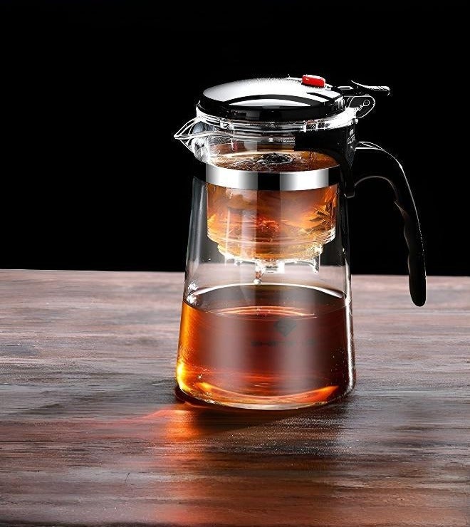 Luxury Glass Tea Set with Water Pitcher - Image 2
