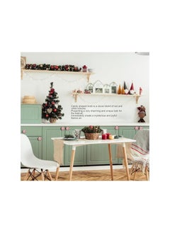 The Bros Cabinet Candy Knobs, Red and White Silicone Christmas Cabinet Handles, Ideal Xmas Decorations with Acrylic Material for Cabinets Drawers Furniture  - Image 3