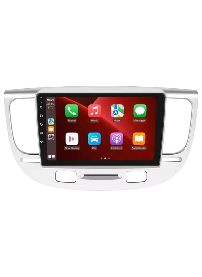 SHEZA STAR - Android Car Stereo for Kia Rio 2 2005 2006 2007 2008 2009 2010 2011 4GB RAM 64GB ROM 9 Inch Support Apple Carplay, MirrorLink WiFi BT, IPS Touch Screen with AHD Camera Included - Image 1