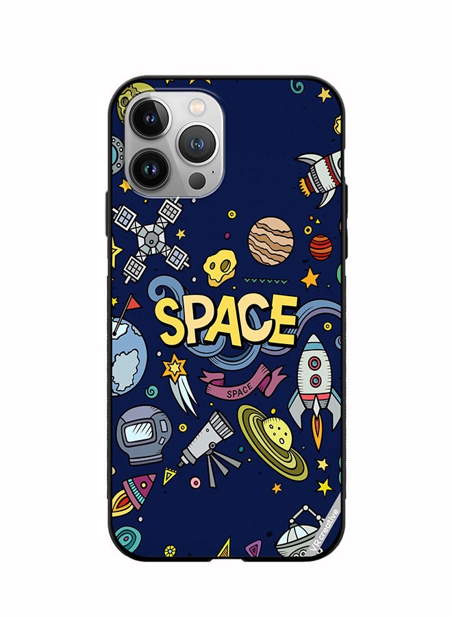 VR CREATIVE Protective Case Cover For Apple iPhone 12 Pro Max Space Design Multicolour - Image 1