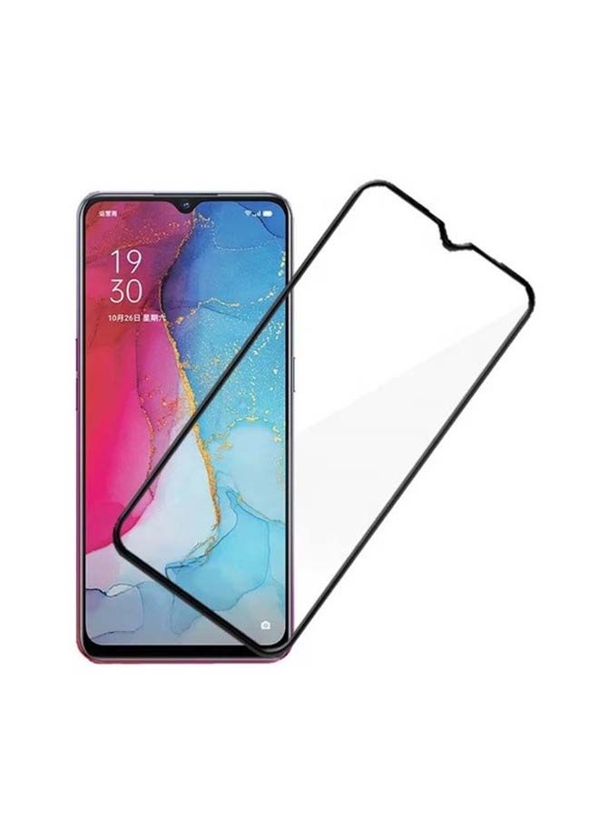 Loquat Tempered Glass Screen Protector For OPPO Reno 3 CLEAR/BLACK - Image 2