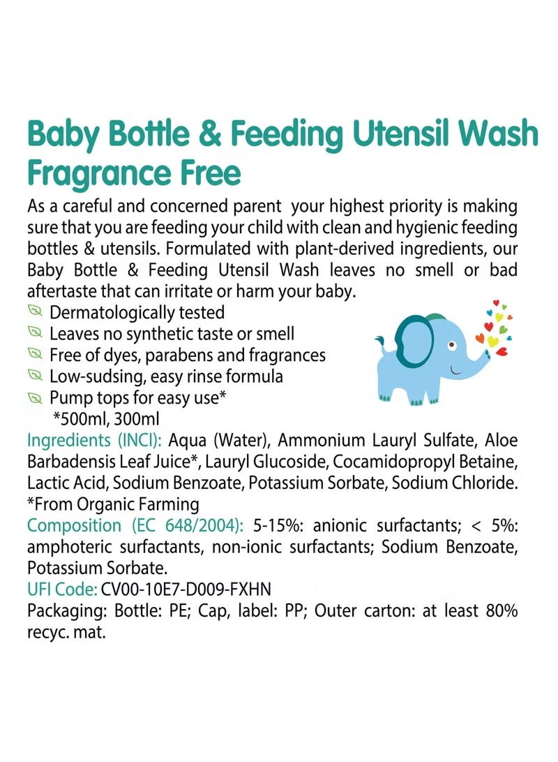 FRIENDLY ORGANIC Baby Bottle & Feeding Utensil Wash 750 ML - Image 2