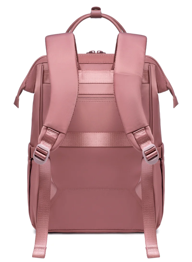 Chantria Pink Premium Shoulder Laptop Daypack for Women Water Resistant Durable Multifunctional Anti Theft Backpack for Casual Office School College CB00788 - Pink  | Best Price UAE