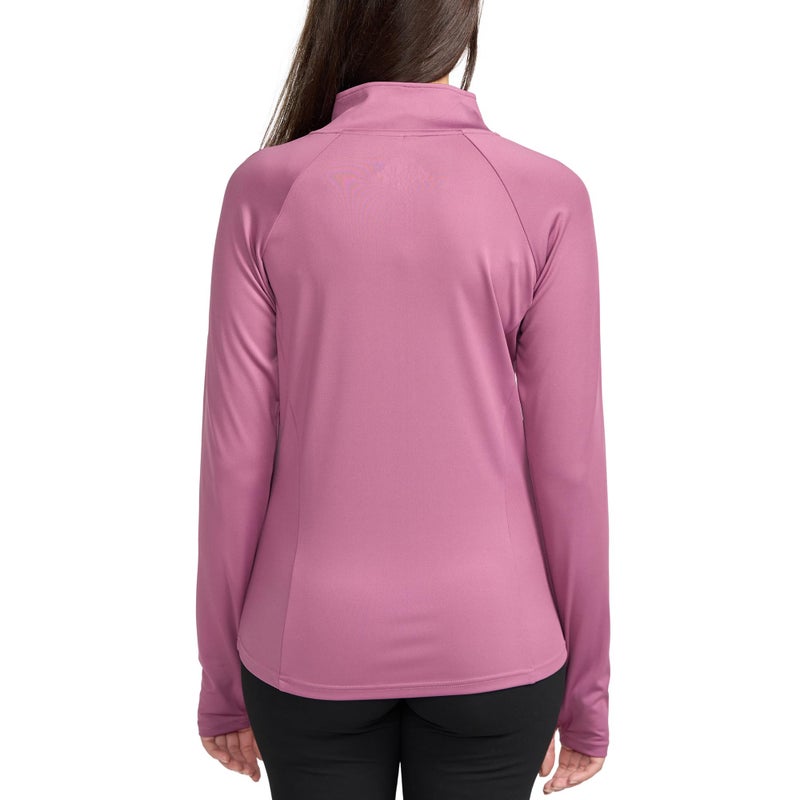 Aeropostale Women's Performance Zip Up Track Jacket Aero Sport Activewear, Tulipwood Sunset, Size XL - Image 3