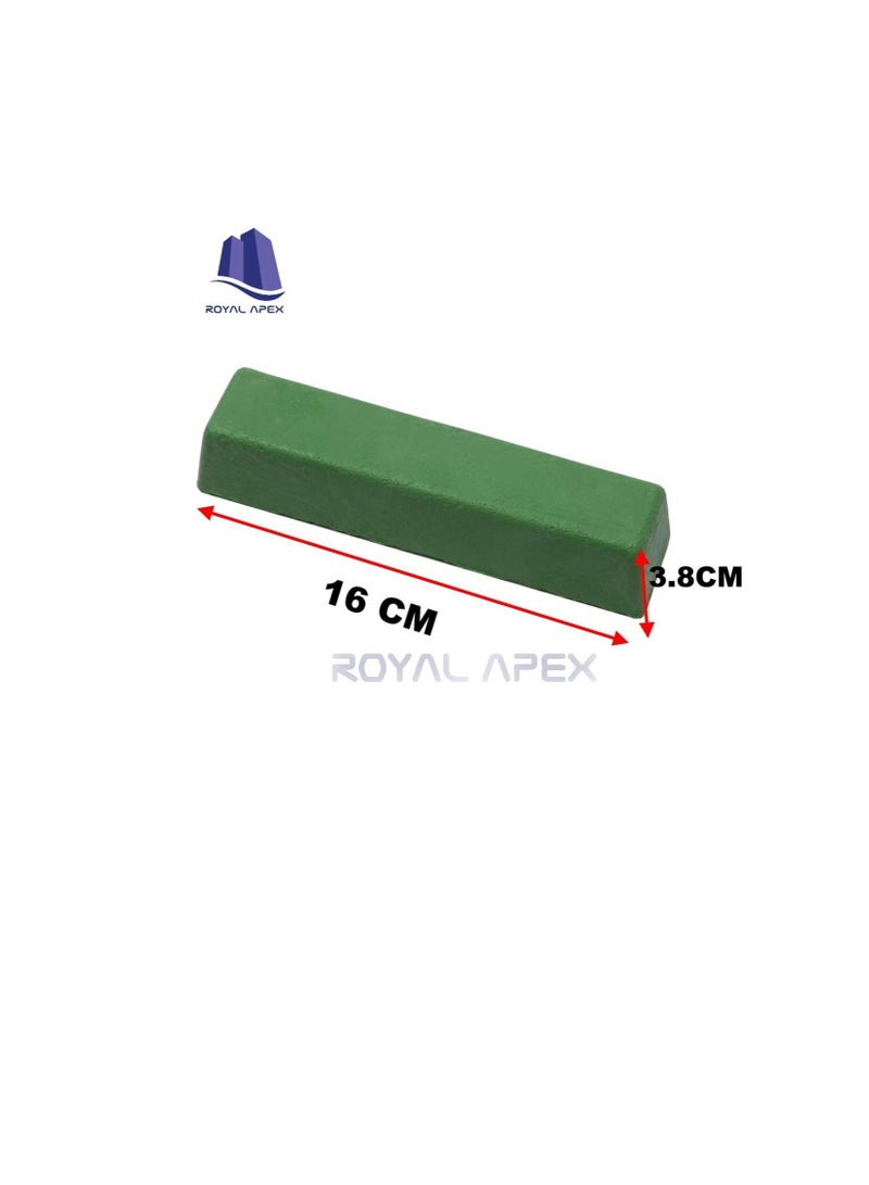 Buffing Wheel Bar Compounds for Finishing Stainless Steel, Stainless Nickel Alloy, Burnt Chromium Plating and Aluminium. (Green)  - Image 2