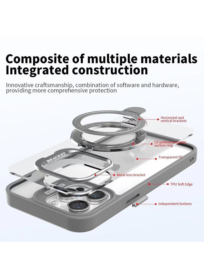 اس-توب جراب لهاتف iPhone 14 Pro Max مع حماية للعدسات وحامل حلقي من MagSafe - Image 3