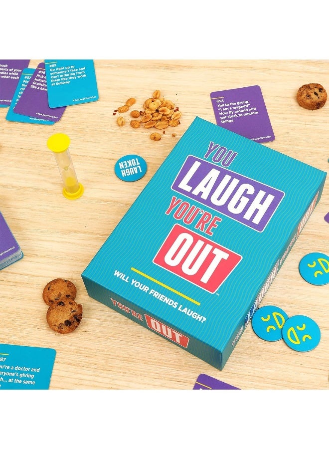 DSS Games You laugh and you're out of the game - The official family game where if you laugh, you lose. Great for large groups and children - Image 5