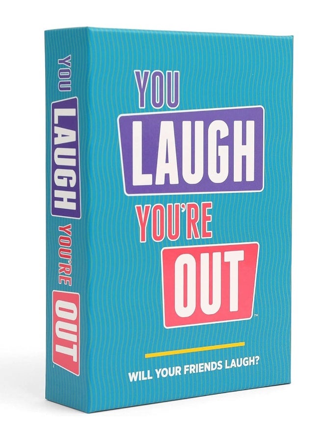 DSS Games You laugh and you're out of the game - The official family game where if you laugh, you lose. Great for large groups and children - Image 1