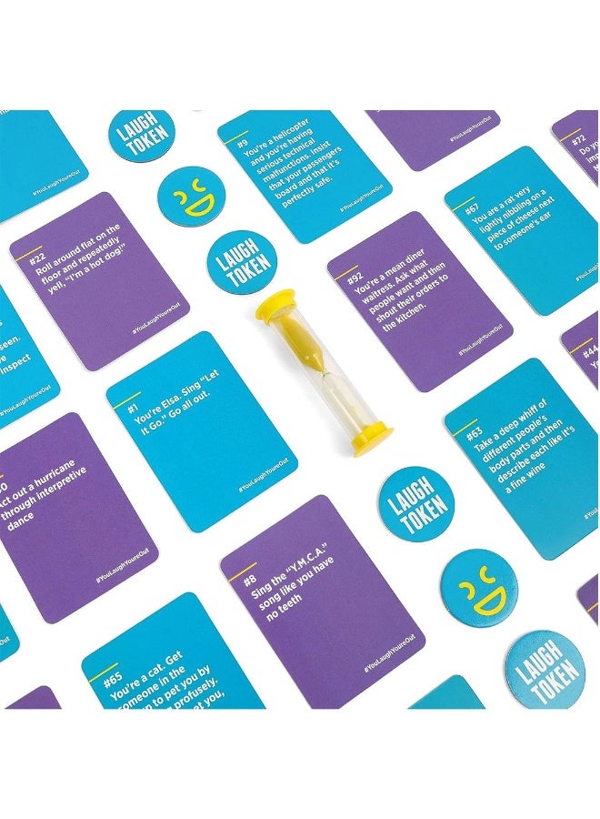 DSS Games You laugh and you're out of the game - The official family game where if you laugh, you lose. Great for large groups and children - Image 3