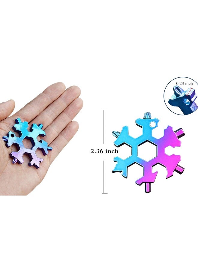 Generic 402 Stainless Steel Snowflake Wrench，Portable Screwdriver Wrench Bottle Opener Mini Tool  - Image 5