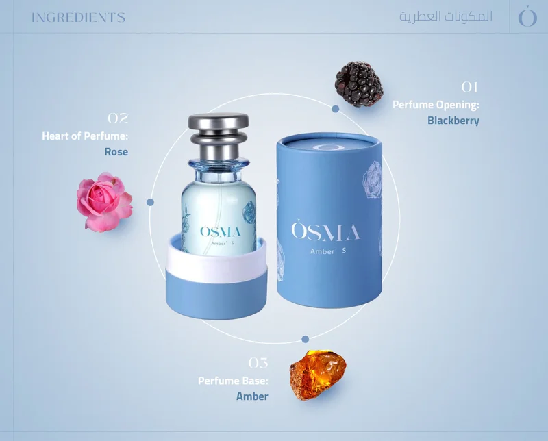 اوسما عطر أوسما أمبر إس - 75 مل.