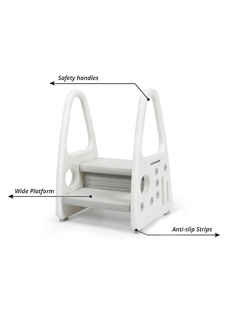 Eazy Kids كرسي بخطوتين - رمادي  - Image 3