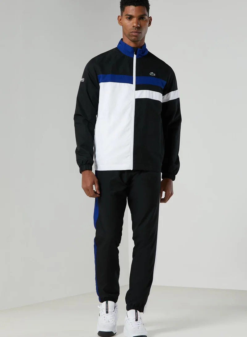 LACOSTE Color Block Tracksuit