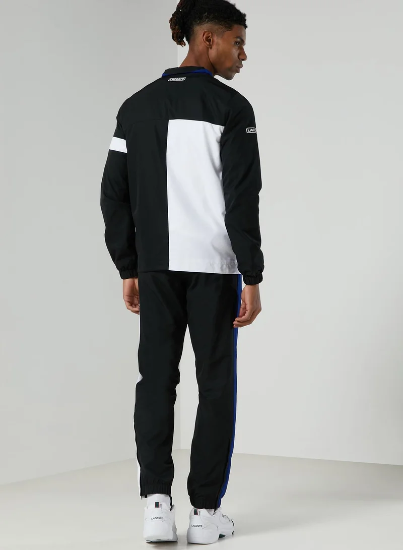 LACOSTE Color Block Tracksuit