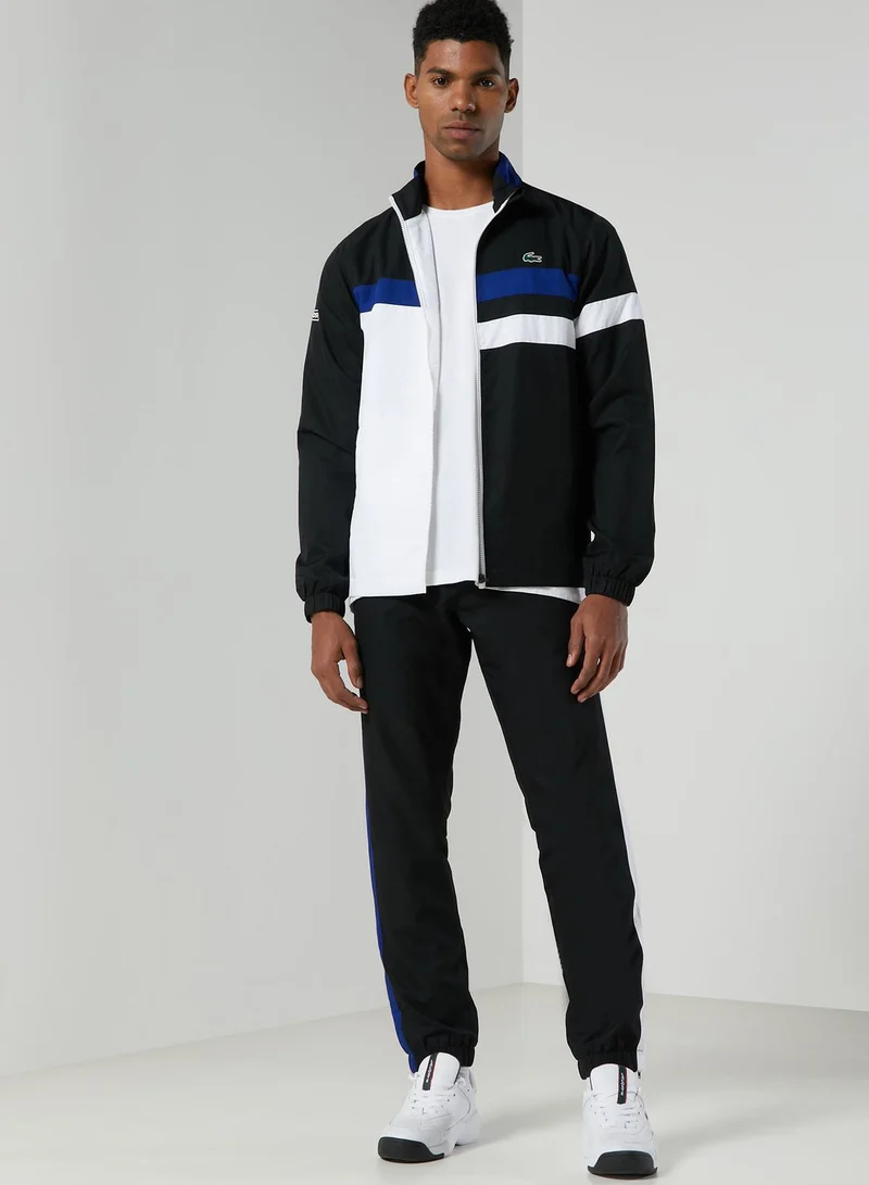 LACOSTE Color Block Tracksuit