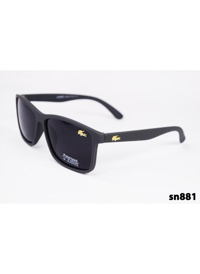 لاكوست - نظارات شمسية رجالية عامة مستوحاة من لاكوست Sn881 - Image 1