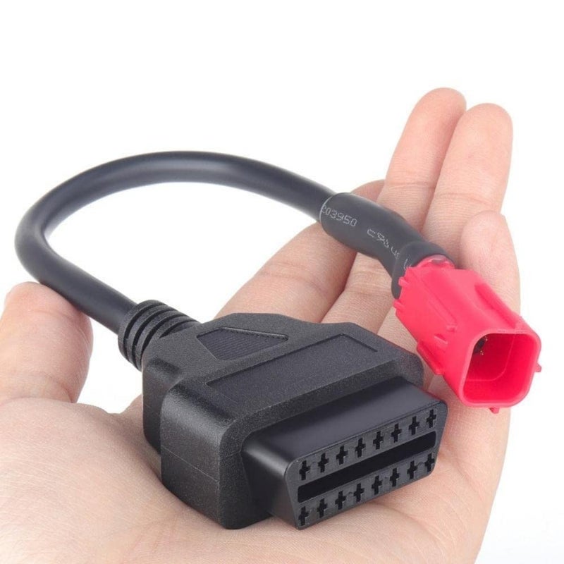 Mapout24 Elm 327 Bike OBD Cable Scanner Original Branded with 6 Month Free Replacement Warranty OBD 16 pin Female Connector to SMPL038 - Image 3