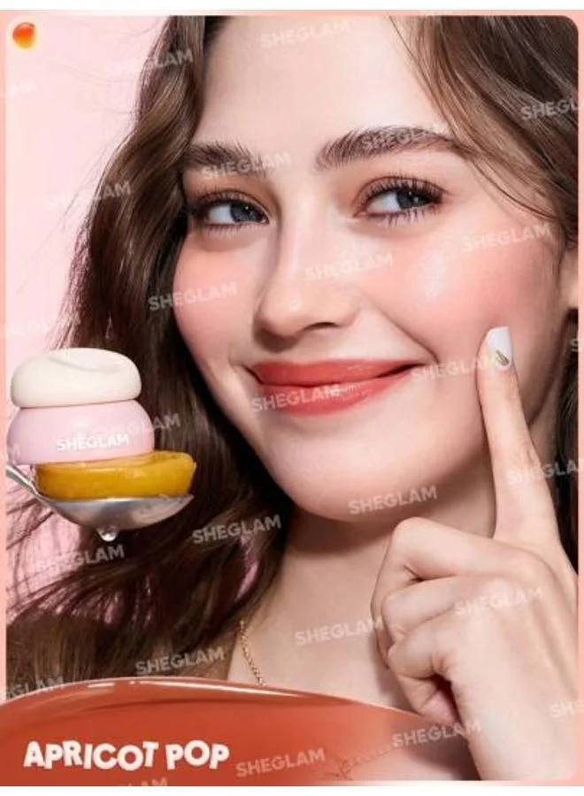 SHEGLAM  SHEGLAM Hydra Jelly Pocket Lip Jam-Apricot Pop for Women | Best Price UAE