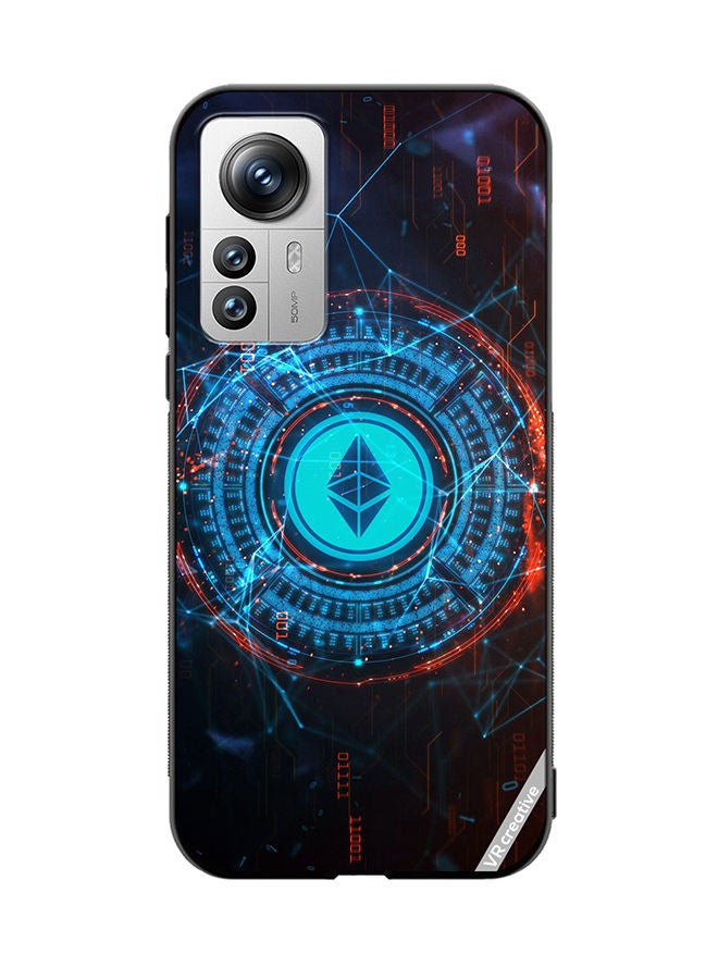 VR CREATIVE Protective Case Cover For Xiaomi 12X Etherium Design Multicolour - Image 1