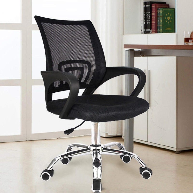 Galaxy Design Ergonomic Computer Desk Chair For Office & Gaming With Back & Lumbar Support Colour Black - Model -GDF-7825. - Image 2