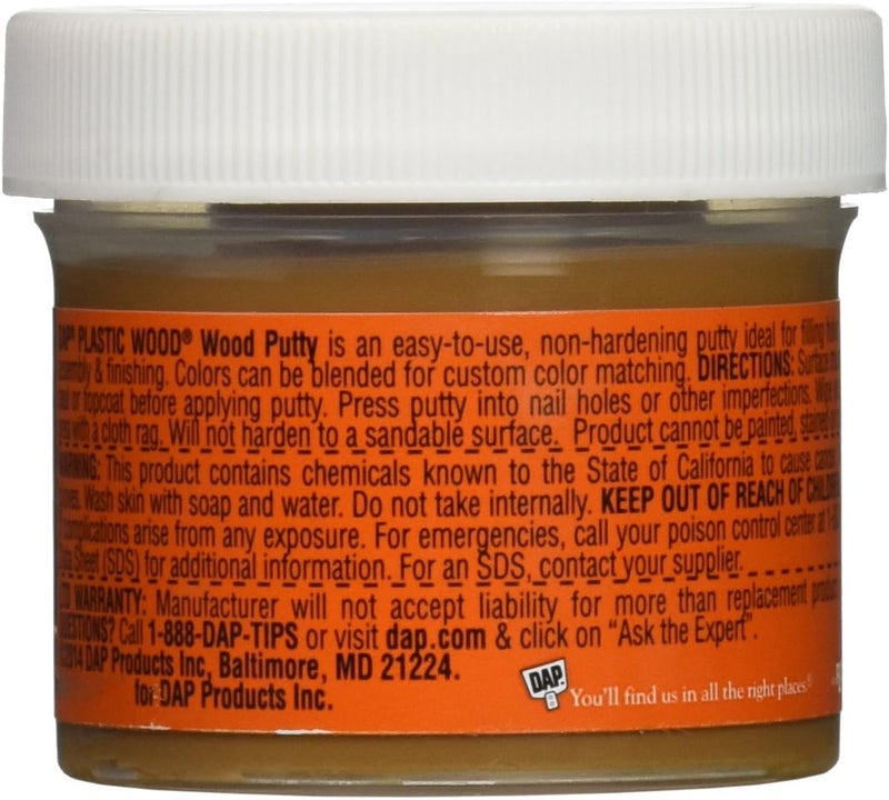 DAP 7079821270 Finishing Putty Maple 37 Oz Raw Building Material 3 Ounce - Image 2
