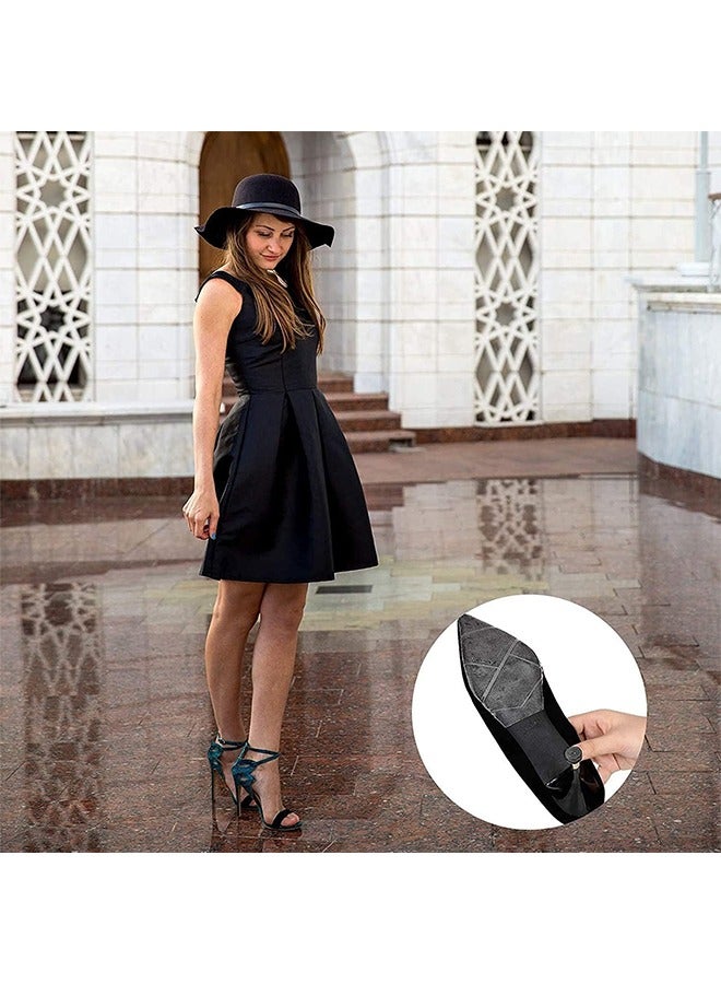 Anti-Slip Shoe Grip Sticker Crystal Clear Protector Slip Resistant Shoe Sole Cover Protector Self-Adhesive High Heels Shoe Grip Stickers (40 x 4 Inch, Transparent) - Image 5