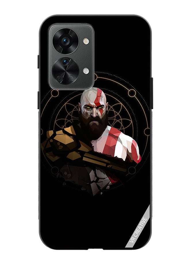 VR CREATIVE Protective Case Cover For OnePlus Nord 2T God Of War, Kratos Design Multicolour - Image 1