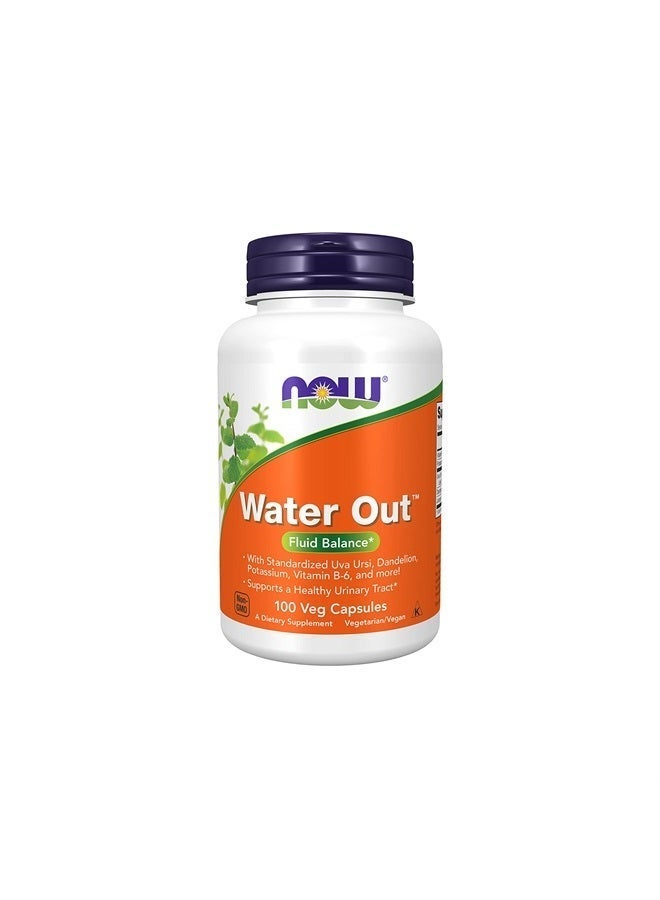 now Water Out Dietary Supplement 100 Veg Capsules - Image 3