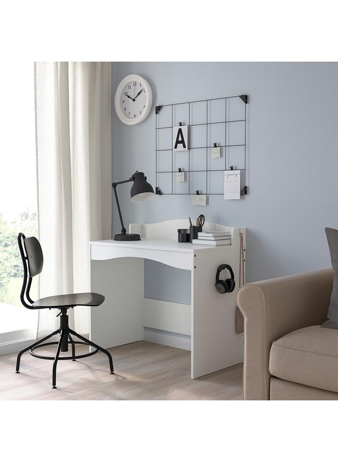 Zaboon Desk, White, 93X51 Cm - Image 4