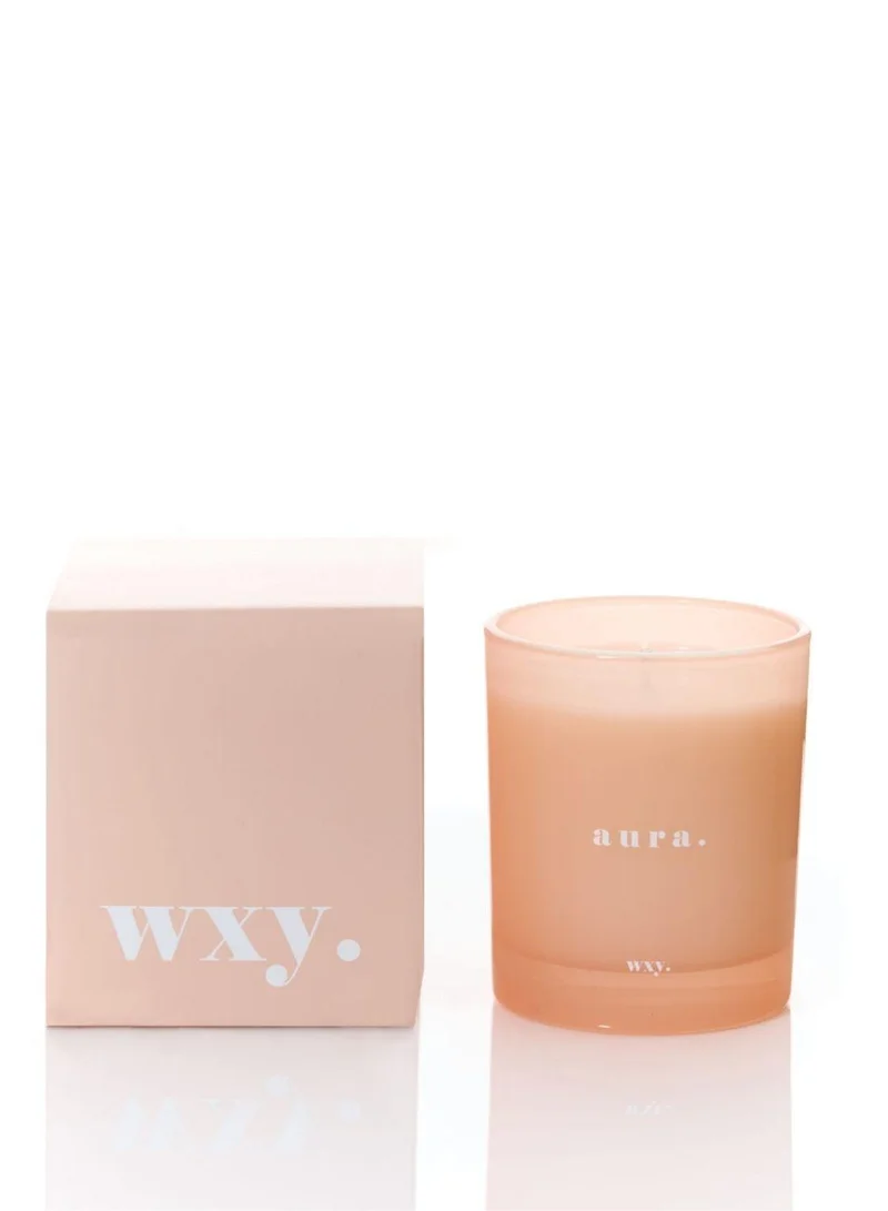 دبليو اكس واي شمعة معطرة  برائحة  الأوركيد والأخشاب البيضاء