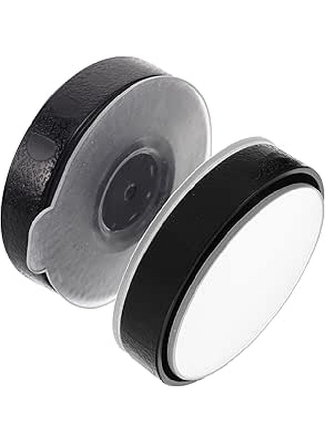 2pcs Round Convex Blind Spot Mirrors with Suction Cup Wide Angle Safety for Car Truck SUV - Image 1