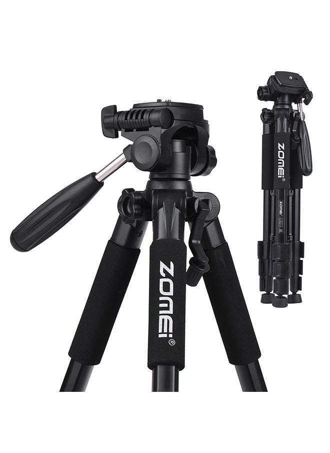 Generic Tripod For DSLR And Camcorders Black  - Image 2