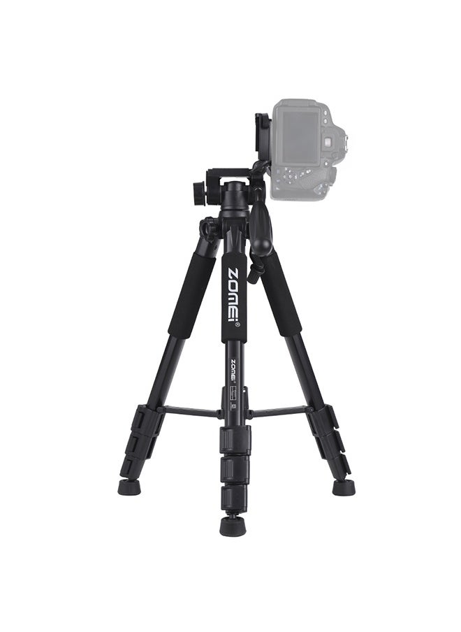Generic Tripod For DSLR And Camcorders Black  - Image 4
