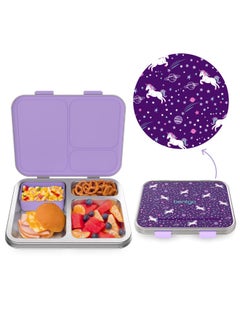 Bentgo Kids Prints Lunchbox Stainless Steel Unicorn  - Image 1